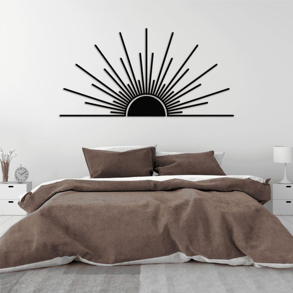 Sunburst Metal Wall Decor